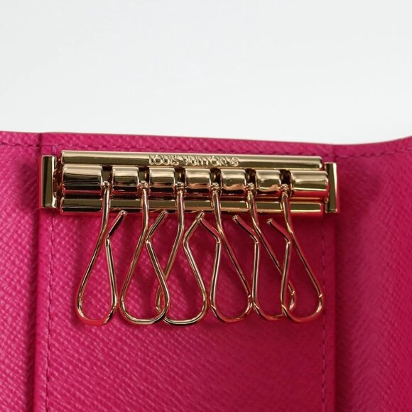 LOUIS VUITTON Multicolor LV x TM Multicles6 Key Case White M14092 Auth 128097SM - Picture 10 of 16